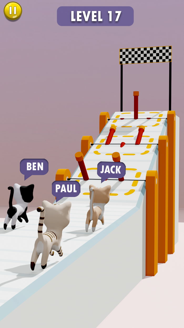 Cat Run - Toon Blast 3D