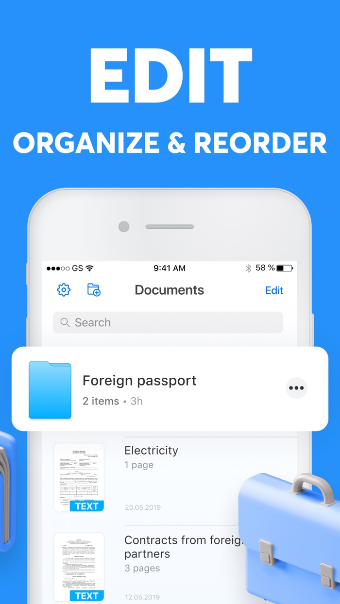 Scanner App PDF Document Cam
