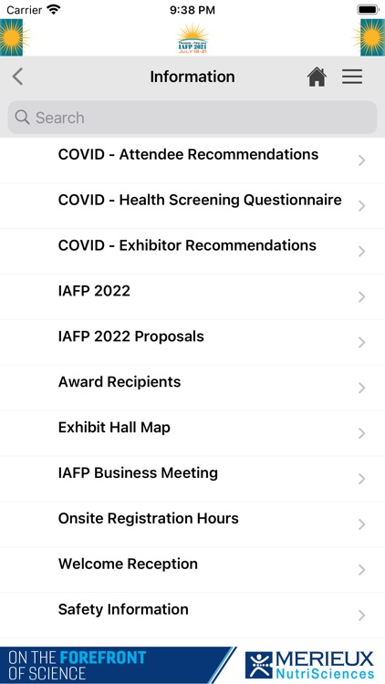 IAFP 2021 Annual Meeting App screenshot-3