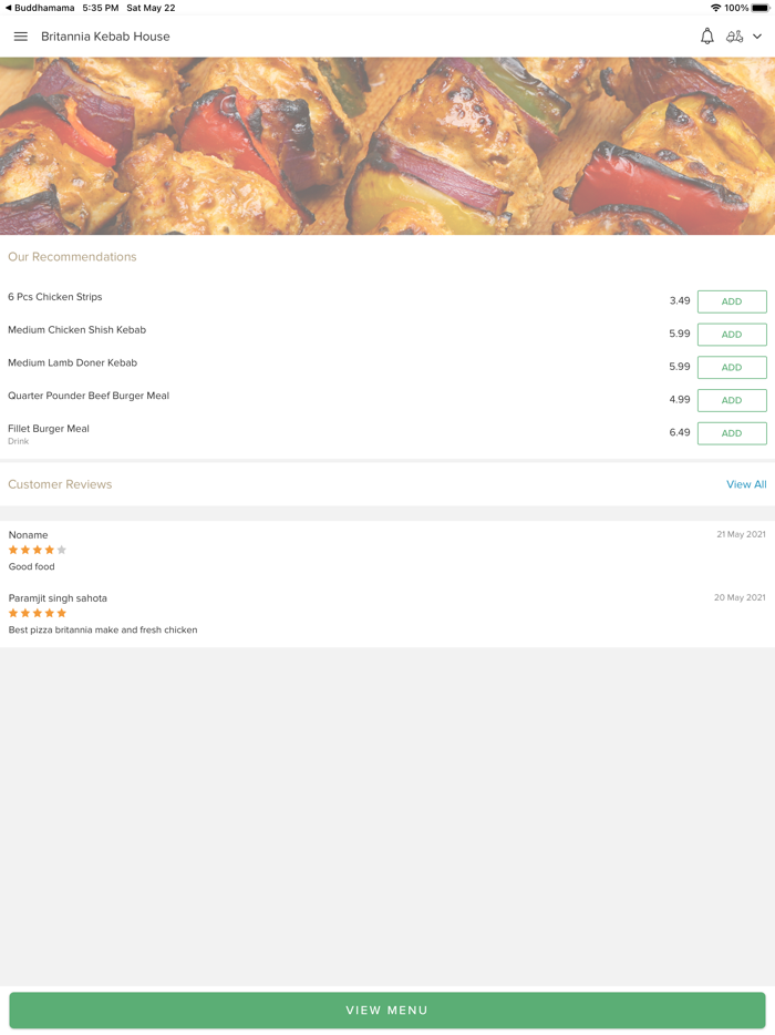 Britannia Kebab House