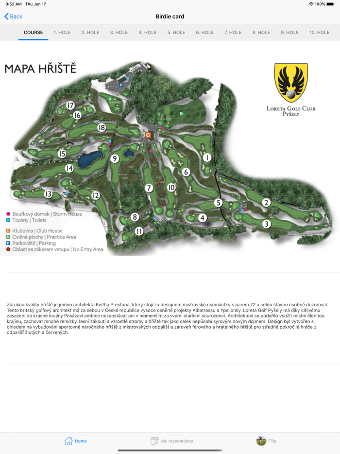 Loreta Golf Club Pyšely