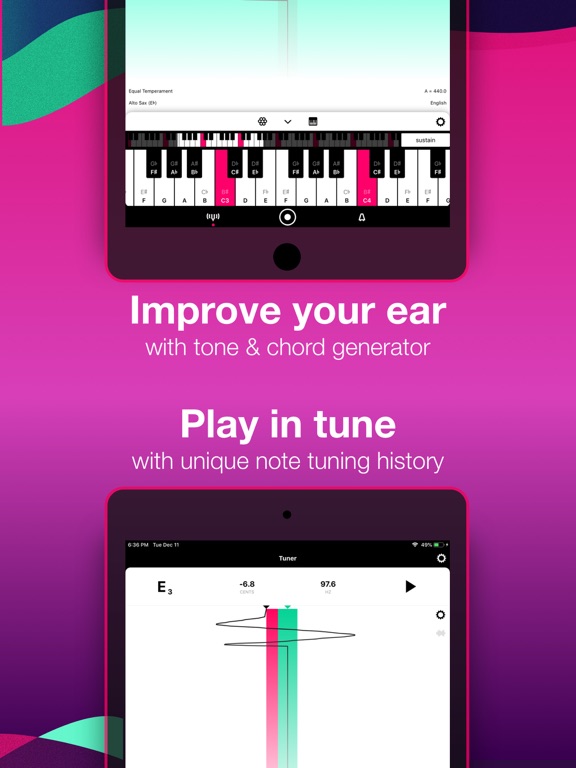 Tunable – Tuner & Metronome screenshot 3