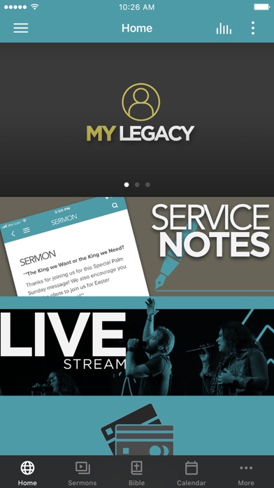How to cancel & delete Legacy Church App from iphone & ipad 1