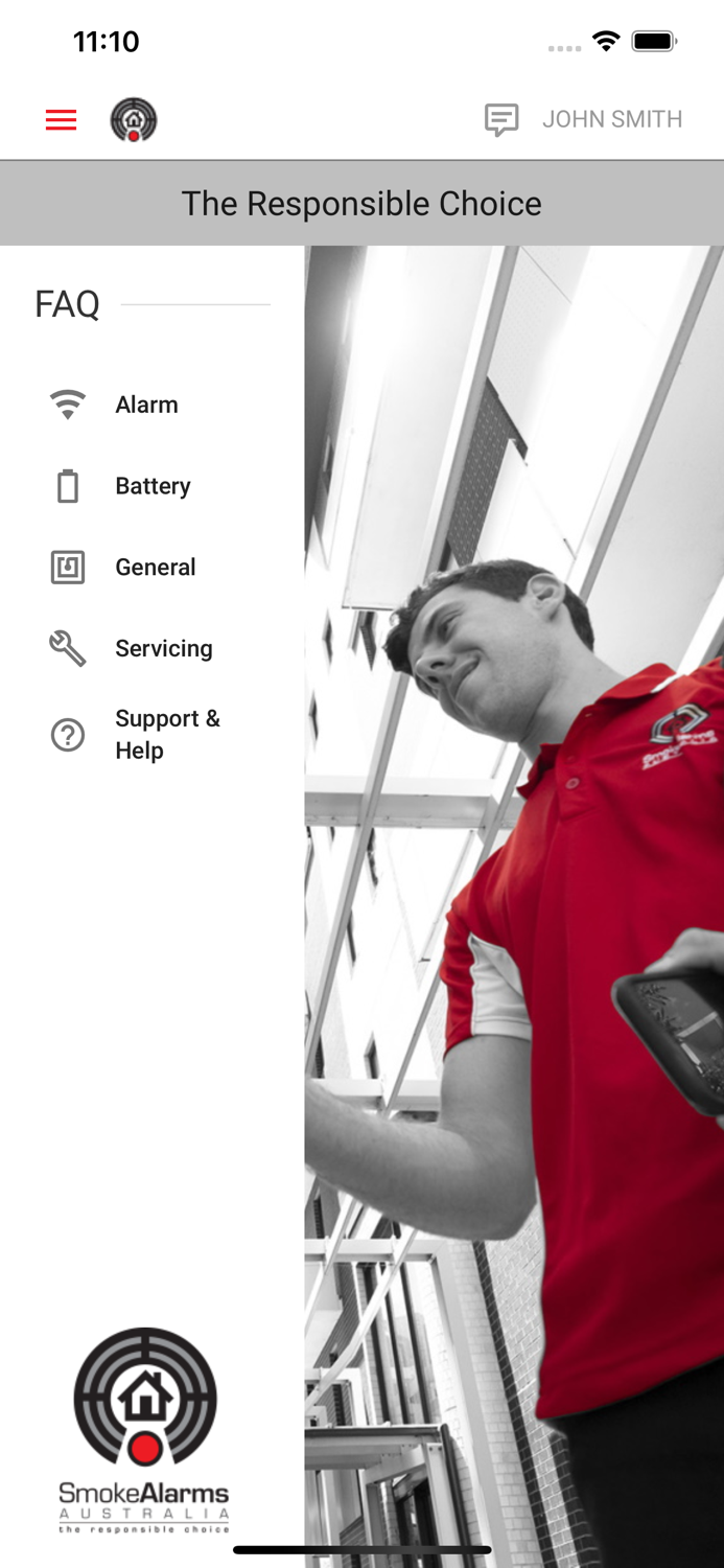 Smoke Alarms Tenant App AU