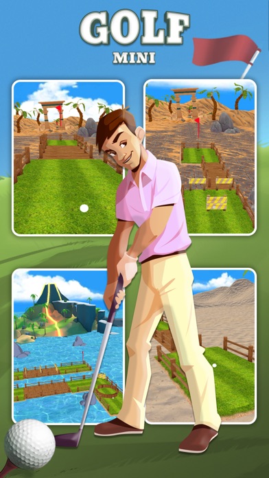 Mini Golf - Tournoi 3DCapture d'écran de 1