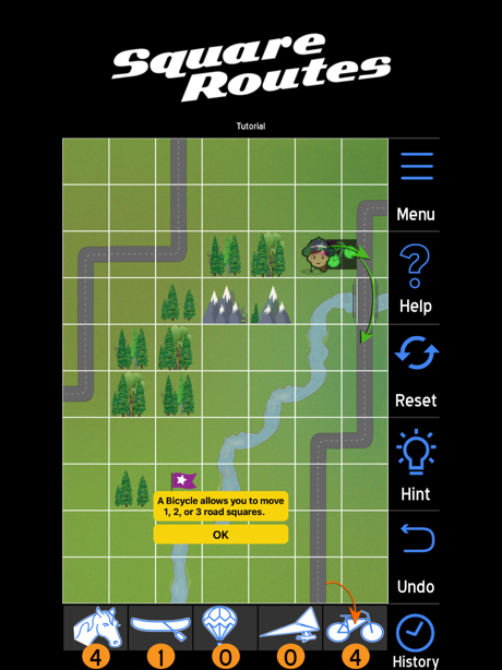 Cheats for Square Routes