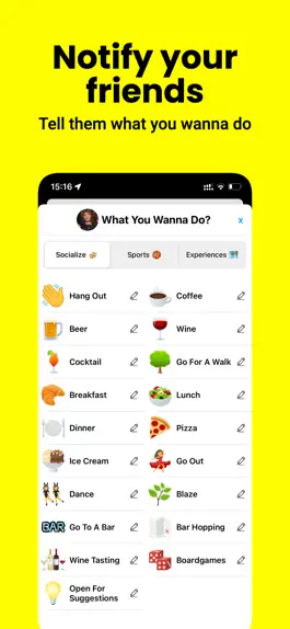 Game screenshot wanna - hang out with friends apk