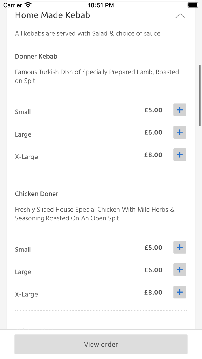 Top Tasty Kebab, Rhyl