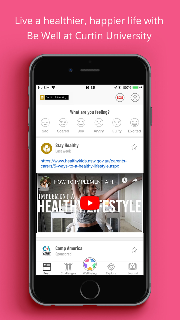 Be Well at Curtin University