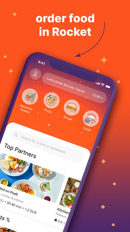 Rocket－Tasty Food Delivery App