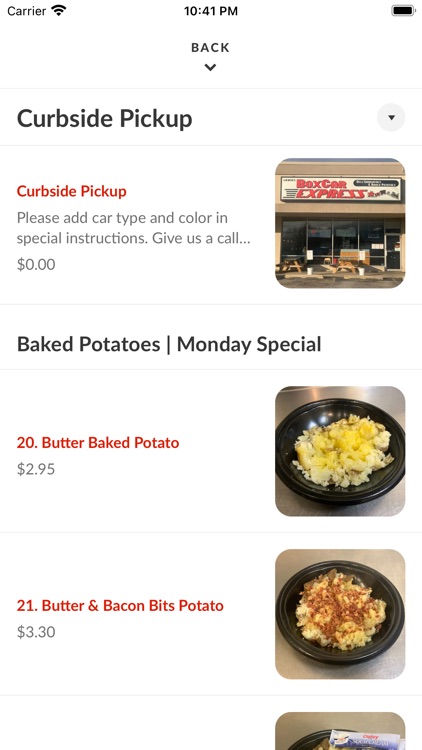 Lieber's Boxcar Express