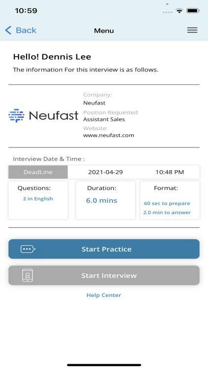 Neufast Interview