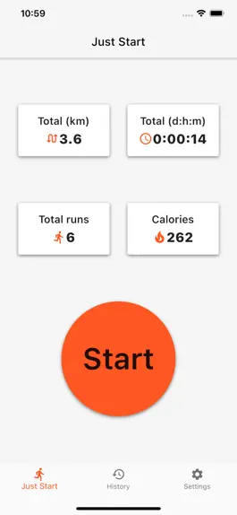 Game screenshot JustStart - running record gps mod apk