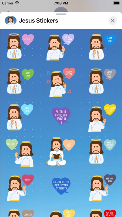 Jesus Stickers Animated screenshot-2