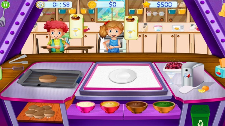 Cooking Food Fever Kids Mania screenshot-3