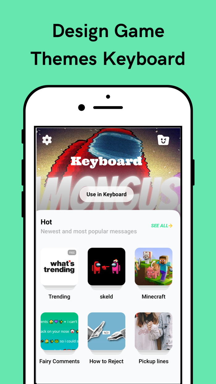 Themes keyboard EmojiGame