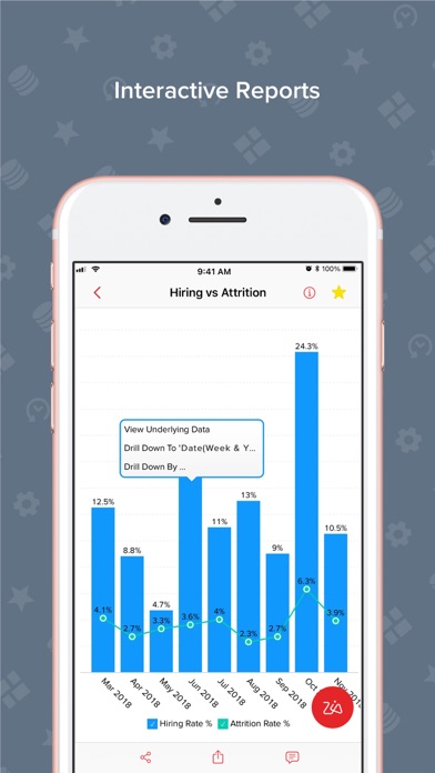 Zoho Analytics - Mobile BI App screenshot 4