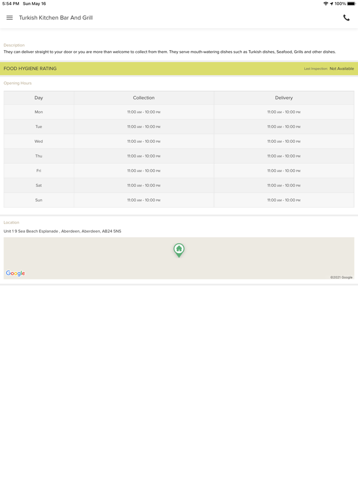 Turkish Kitchen Bar And Grill