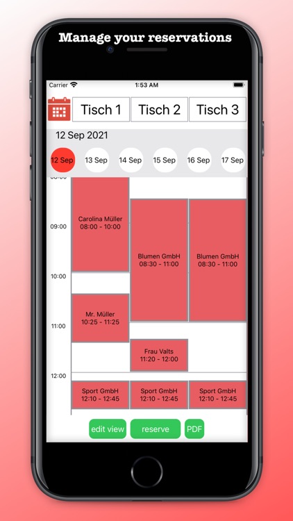 ReservationCalendar