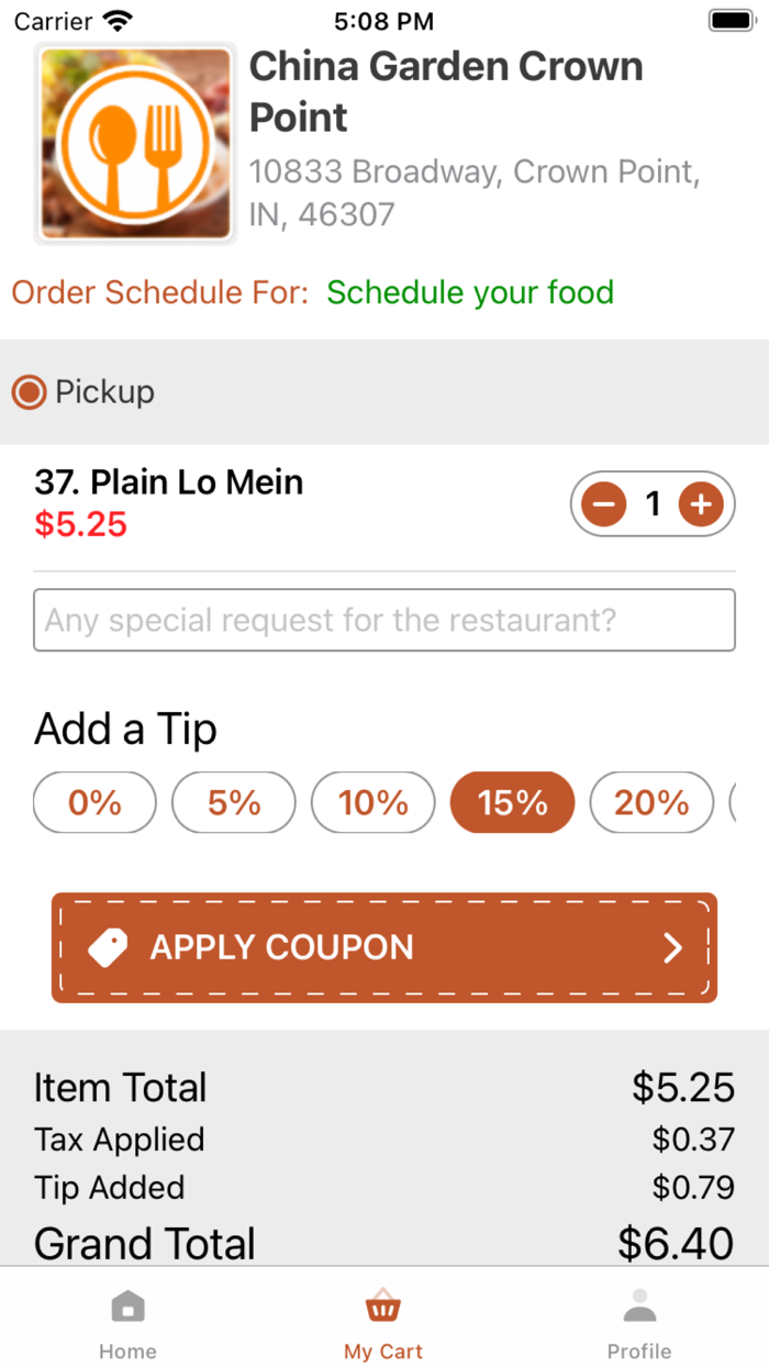 China Garden Crown Point