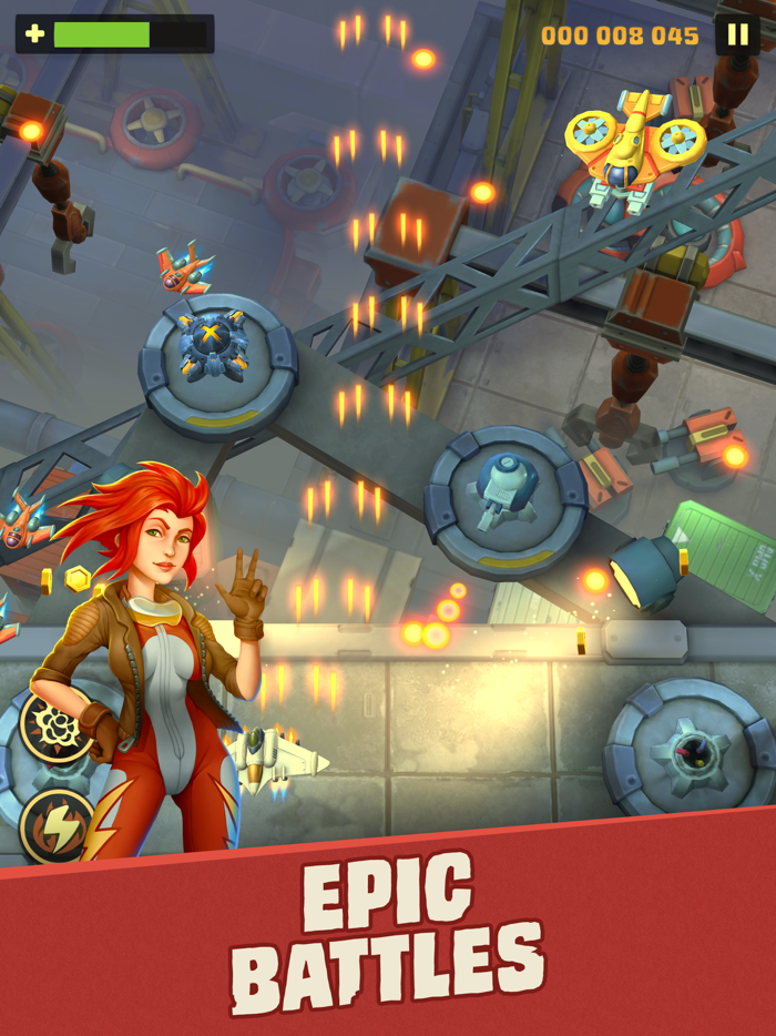 Sky Patrol — Airplane Scroller