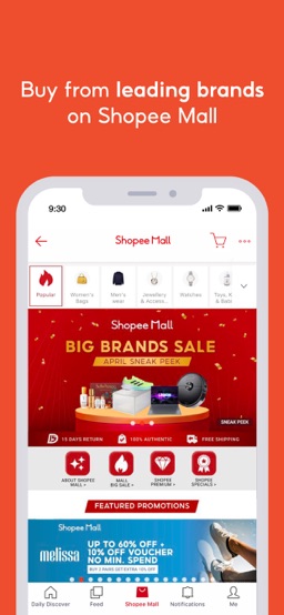 Shopee: #1 Online Platform app screenshot