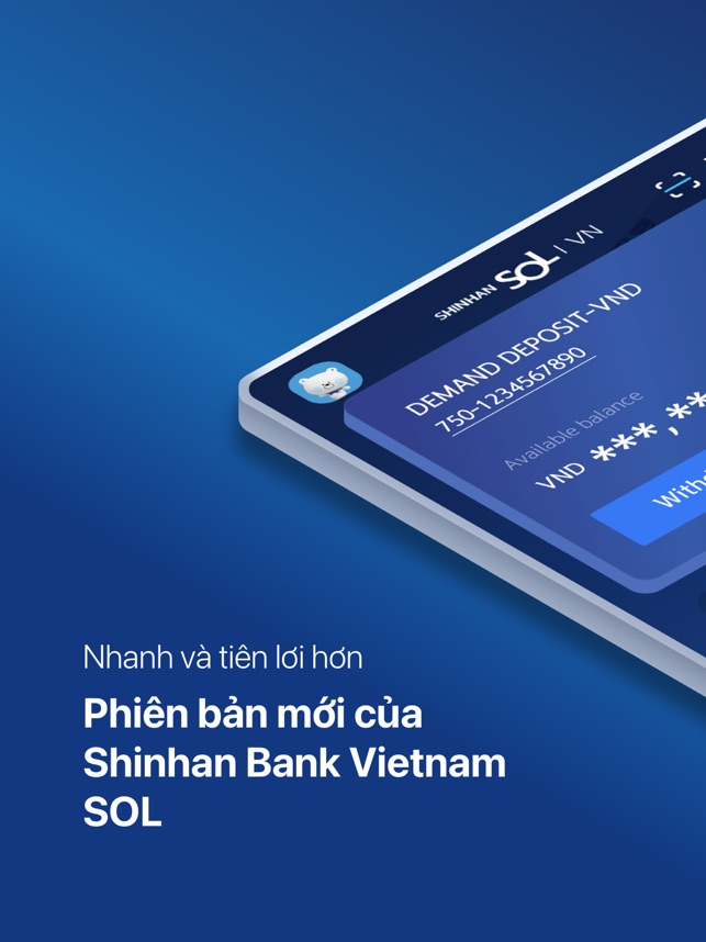 Shinhan Bank Vietnam SOL