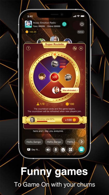 Sango - Group Voice Chat App screenshot-3