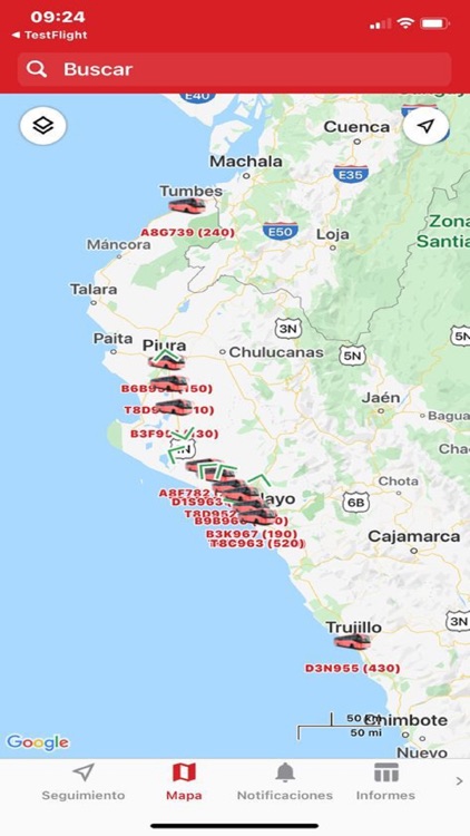 Rastreo Móvil COMSATEL