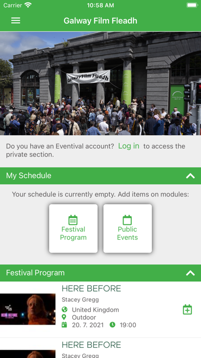 How to cancel & delete Galway Film Fleadh from iphone & ipad 1