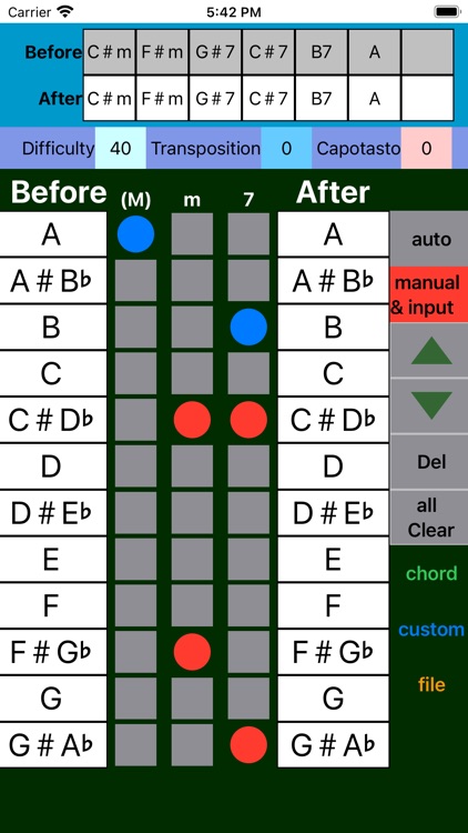 Guitar Chord Changer