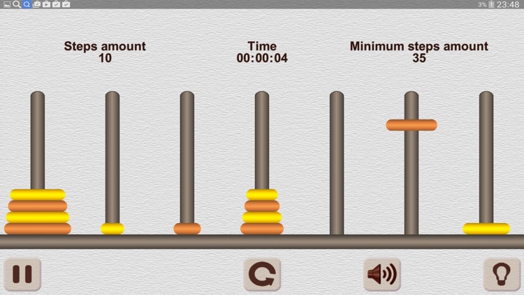 The Tower of Hanoi. (ad-free) screenshot-5