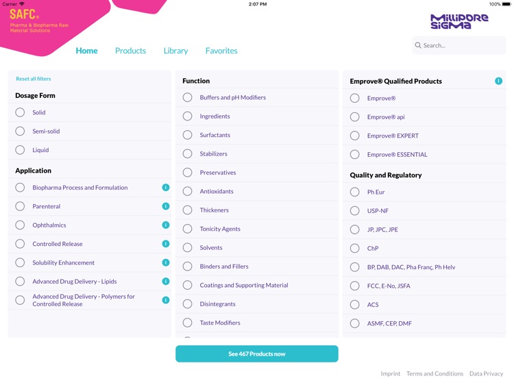 EMD Formulation Finder