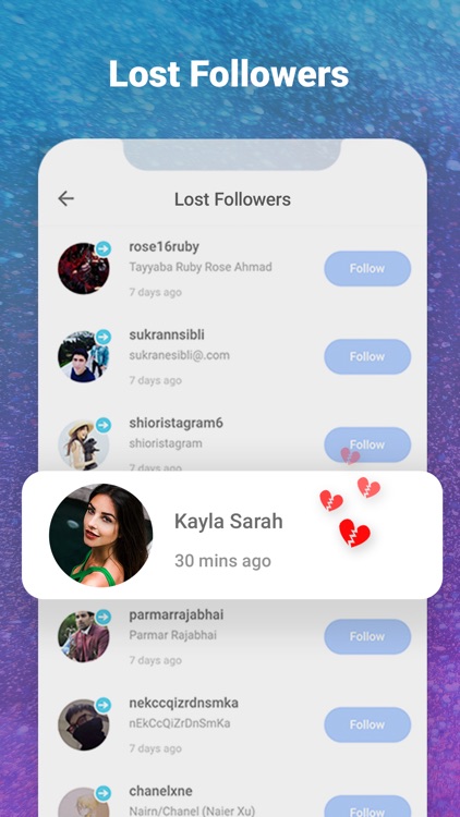 Followers Hub: Track Followers screenshot-3