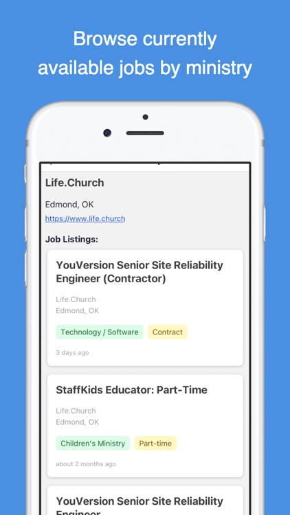 Church Jobs @ WorkInMinistry