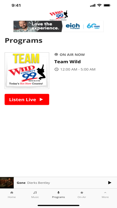 How to cancel & delete Wild Country 99FM from iphone & ipad 4