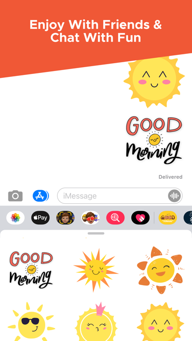 How to cancel & delete Good Morning Stickers! from iphone & ipad 3