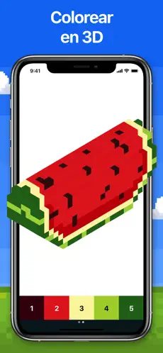 Captura de Pantalla 8 Juegos de pintar - Pixel Art iphone