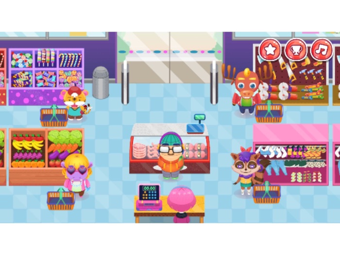 Funny Shopping Supermarket