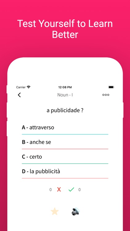 Learn Italian Portuguese Words screenshot-3