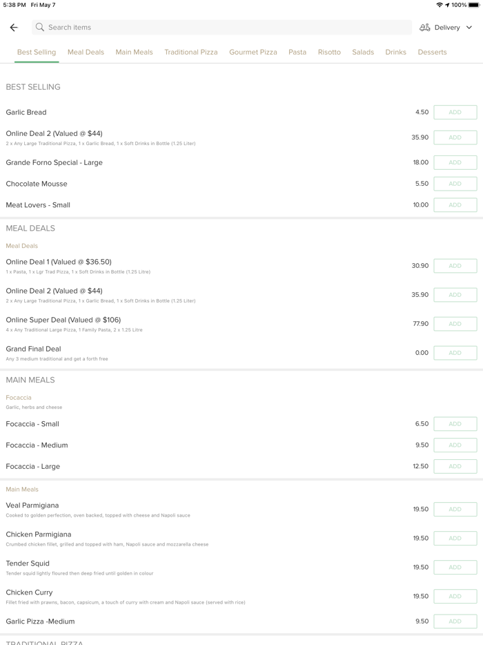 Grande Forno Ashwood