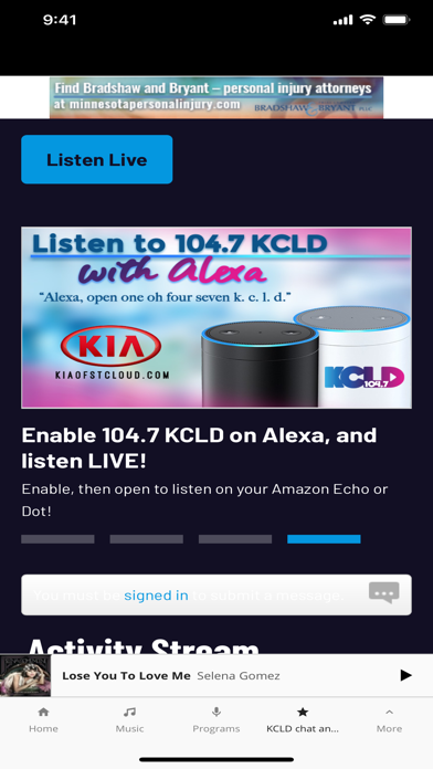 How to cancel & delete 104.7 KCLD from iphone & ipad 1