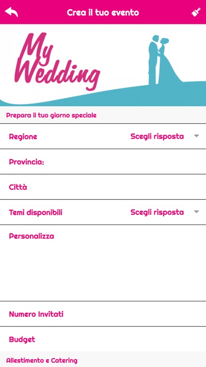 My Wedding APP