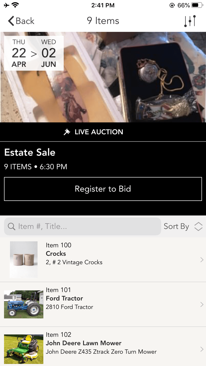 A Cut Above R.E.  Auction