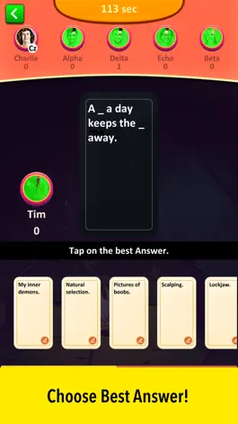 Game screenshot Bad Cards: Against Humanity! apk