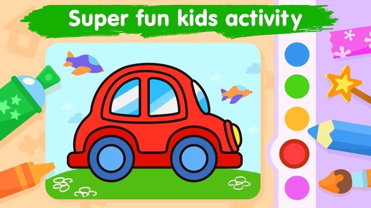 Kids coloring games for 3-5 screenshot-4