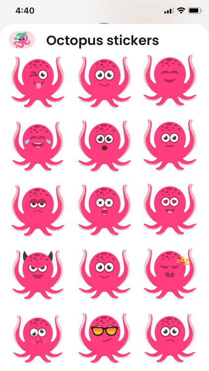 Octopus Emojis!