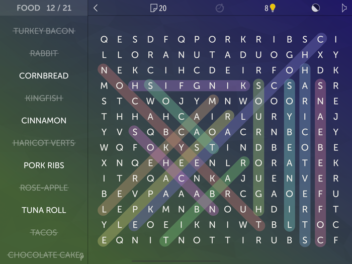 Word Search  Infinite Puzzles