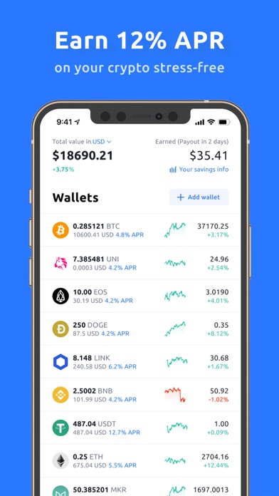 YouHodler - Crypto Wallet screenshot 3