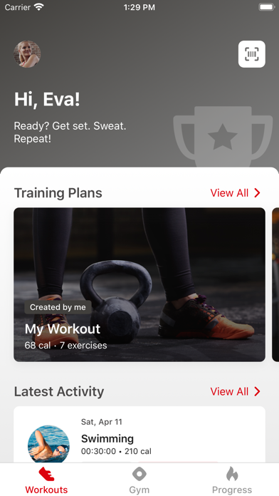 ELEMENTS Fitness&Wellness App screenshot 2